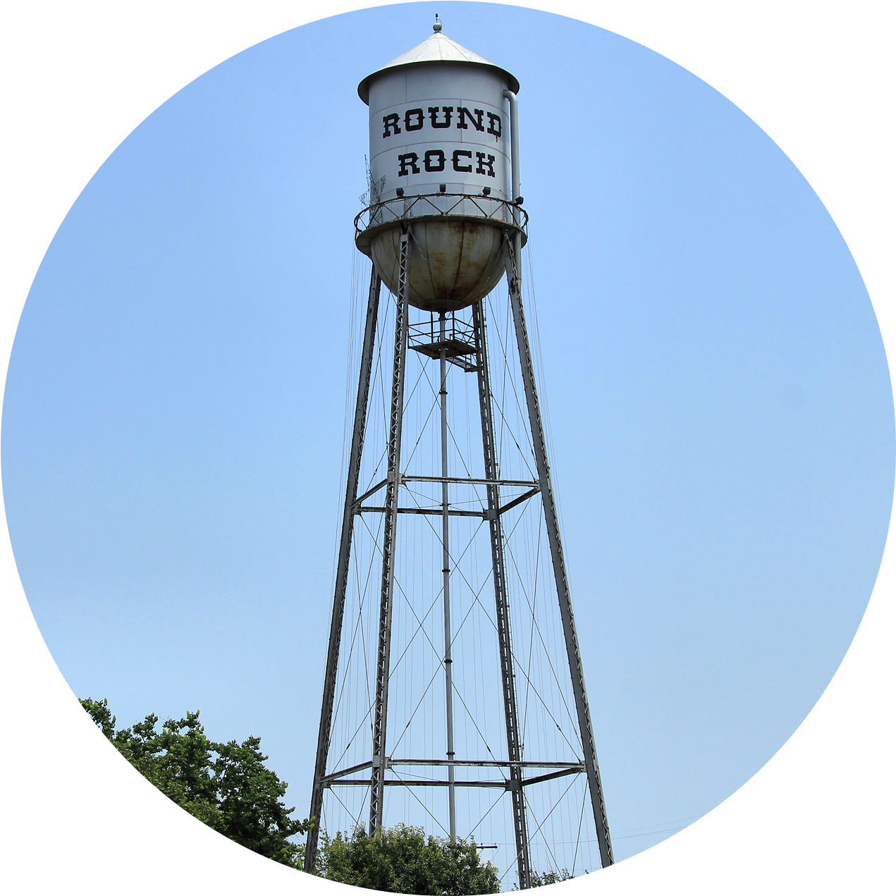 Transparent Water Tower Png - Round Rock Water Tower, Png Download PNG with transparent background