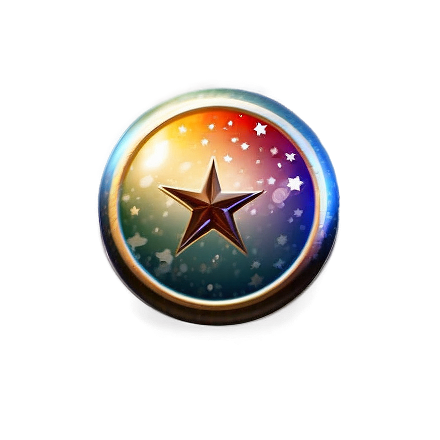 Round Star Render Png 64