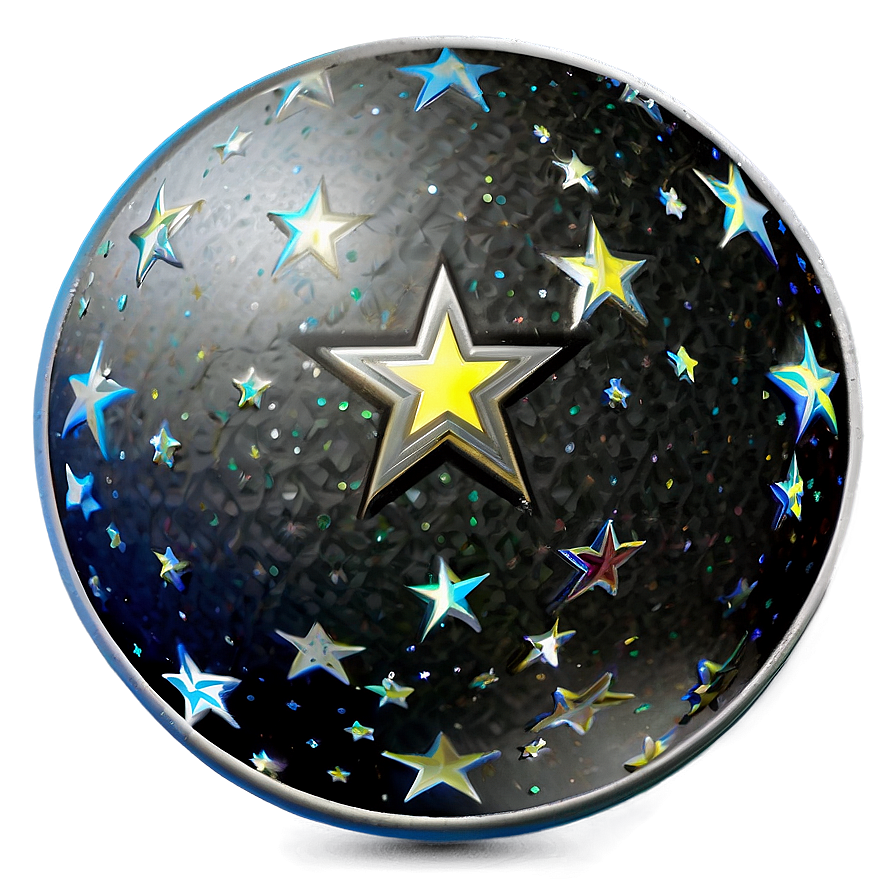 Round Star Render Png Mtq