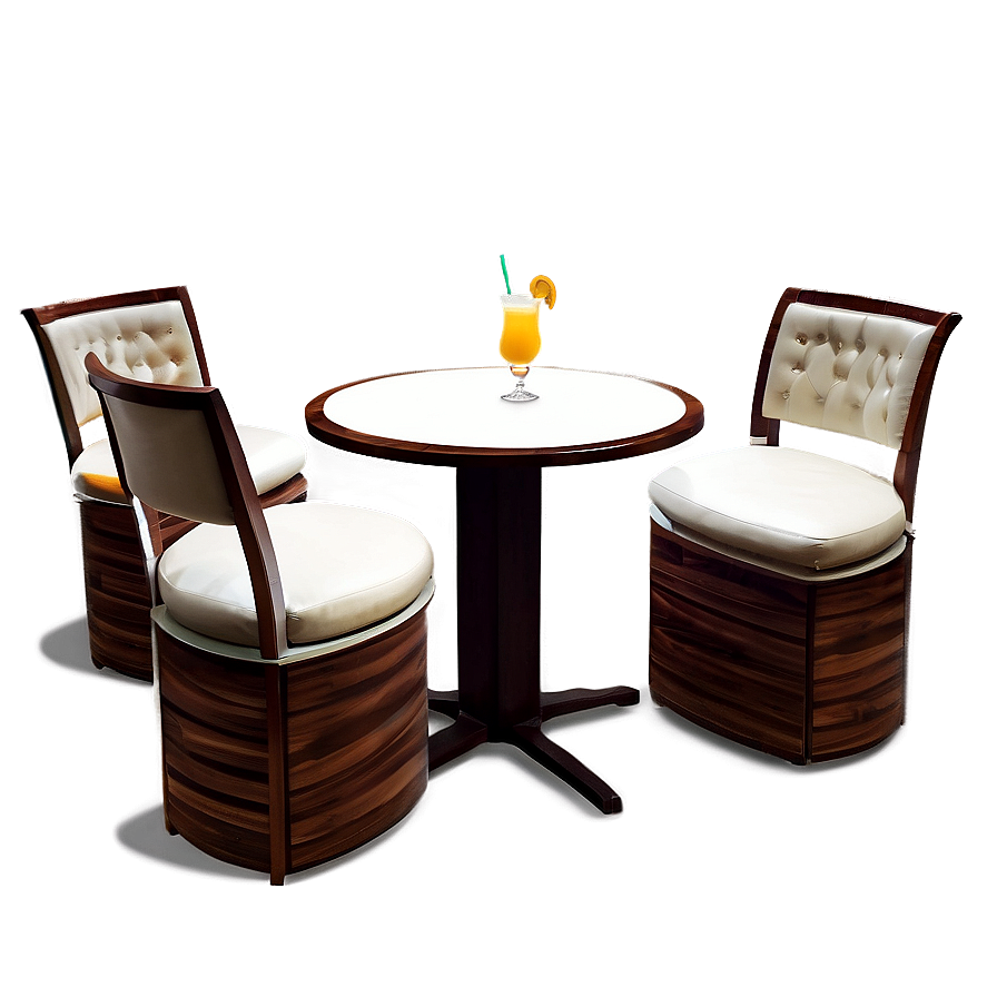 Round Table Cocktail Setup Png 50