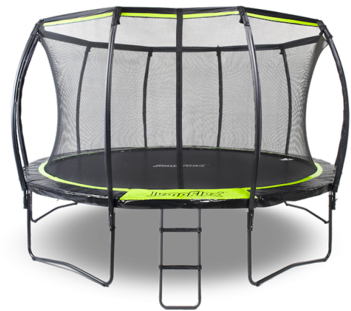 Round Trampolinewith Safety Netand Ladder