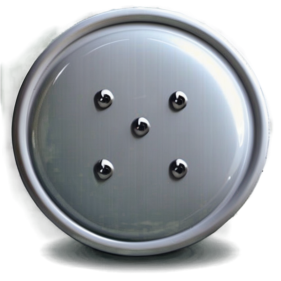 Round White Button Png 06272024