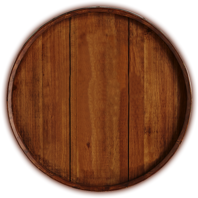 Round Wooden Board Texture