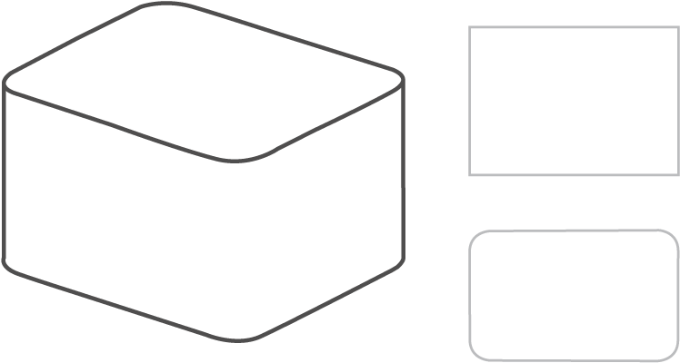 Rounded Rectangle - Line Art, HD Png Download PNG with transparent background