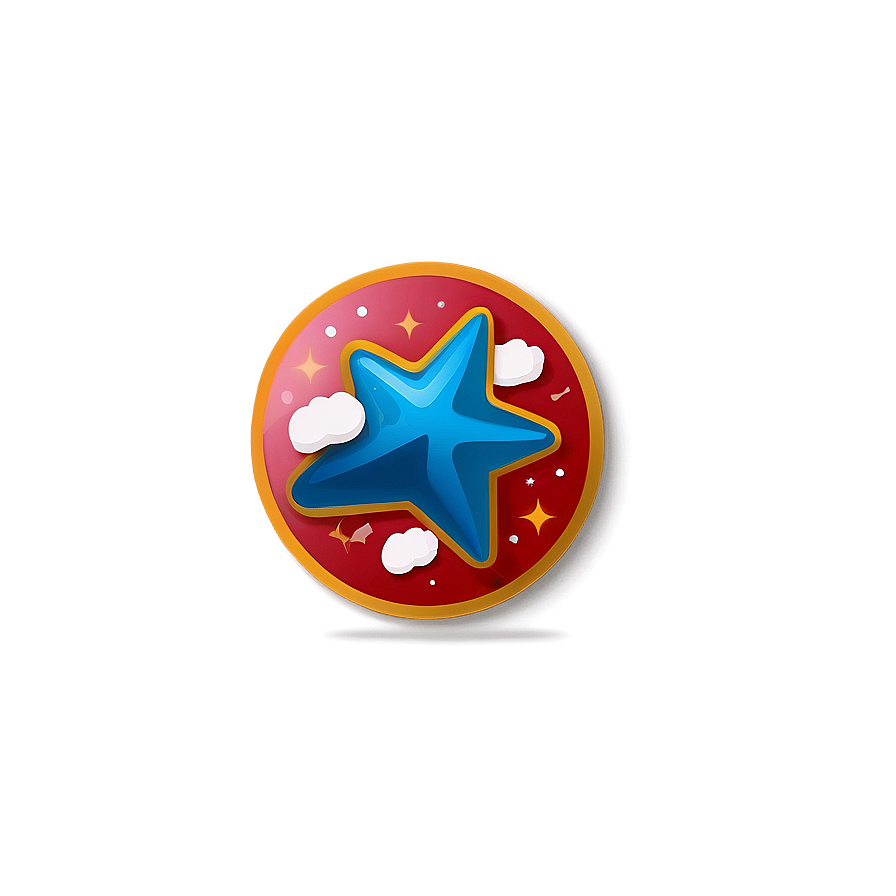 Rounded Star Background Png 06132024