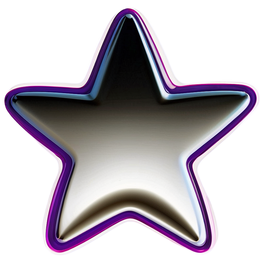 Rounded Star Symbol Png 06132024