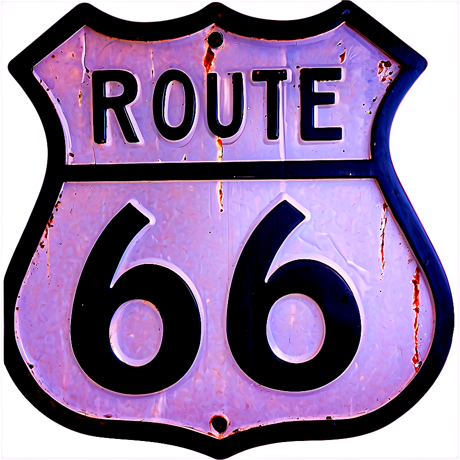 Route 66 Highway Icon Png Wcy40