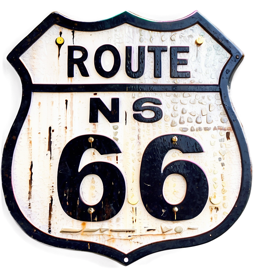 Route 66 Road Sign Png 05212024