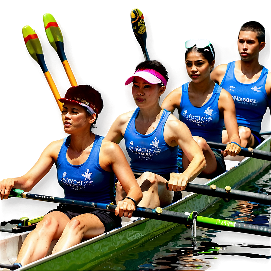 Rowing Race Png 17