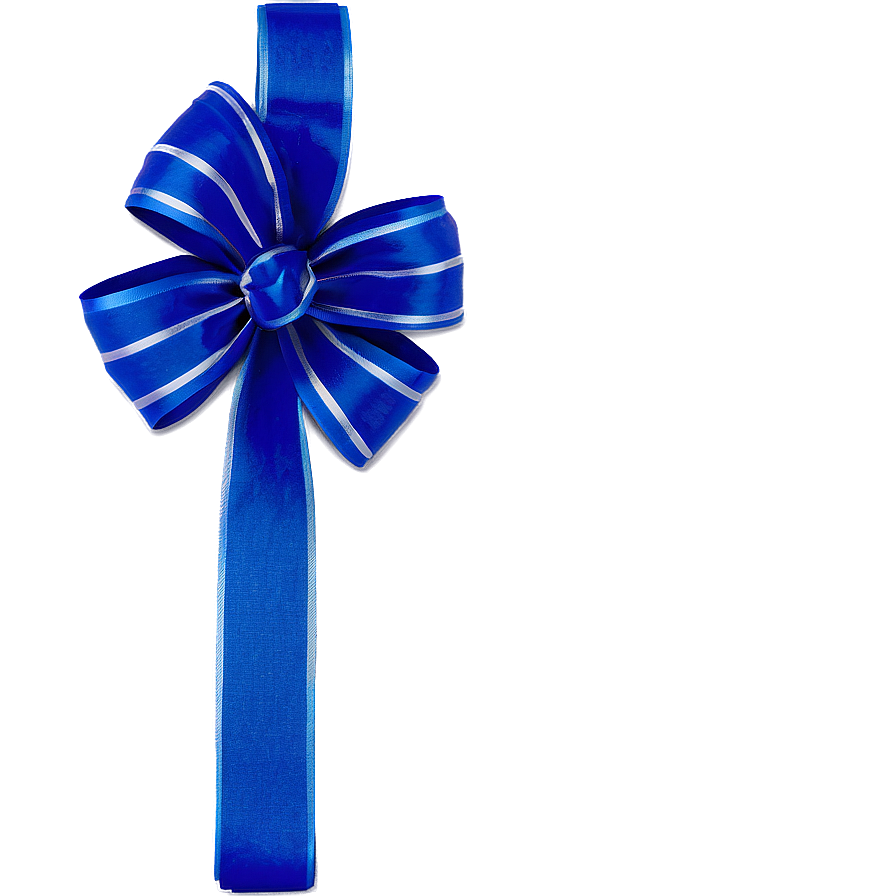 Royal Blue Gift Bow Png Aix94