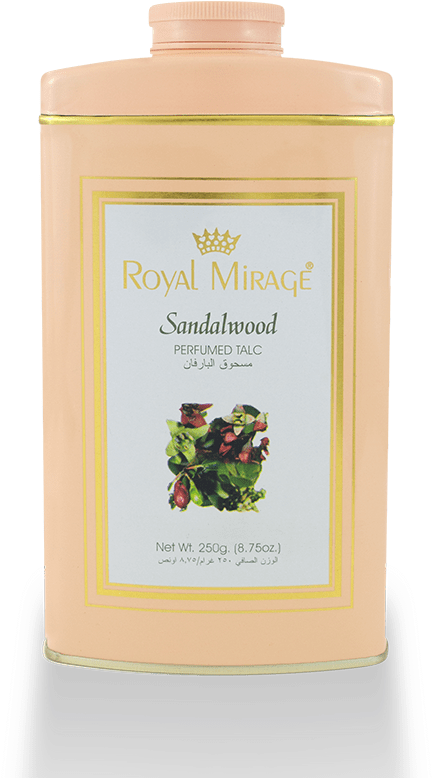 Royal Mirage Sandalwood Perfumed Talc Product