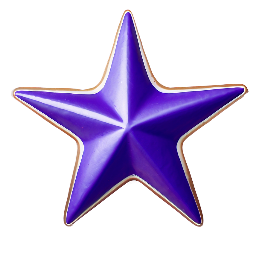 Royal Purple Star Png Hti