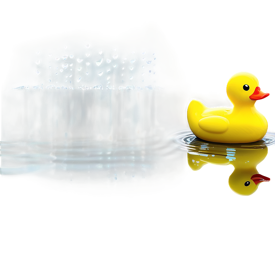 Rubber Duck In Water Png 92