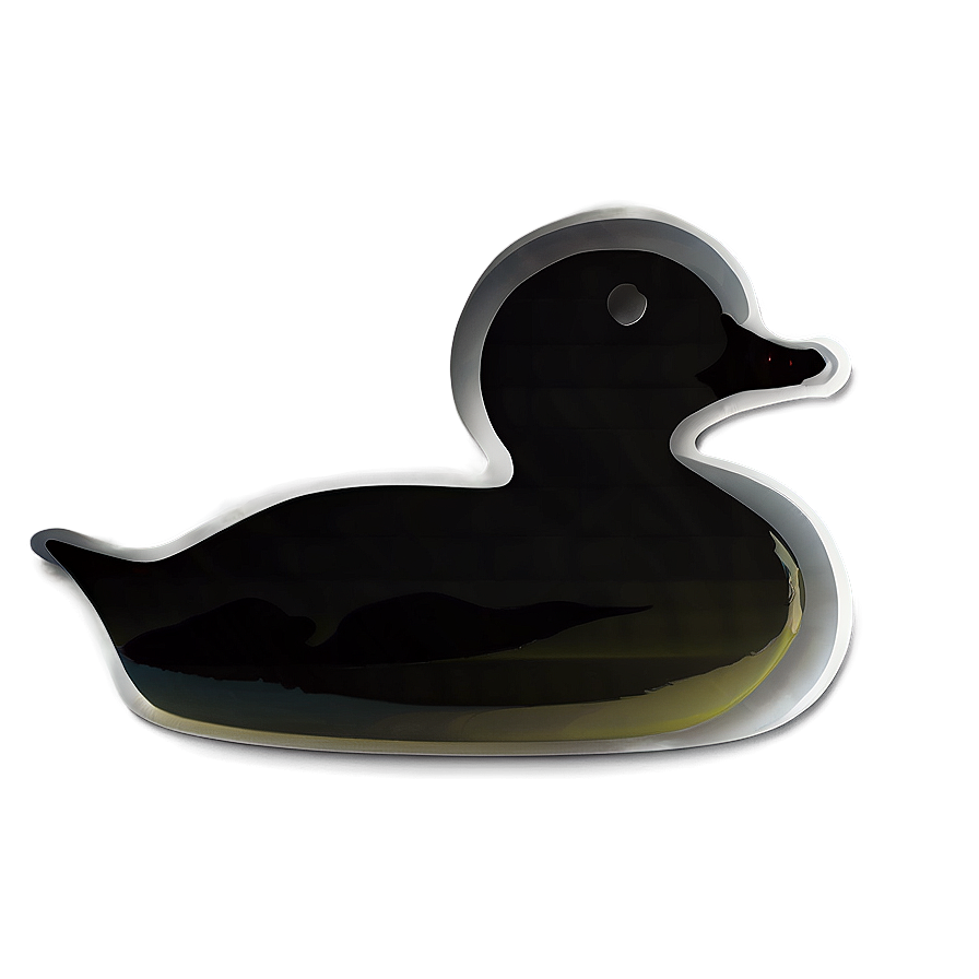 Rubber Duck Silhouette Png 06132024