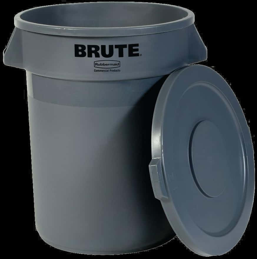 Trash Can Png Pic - Trash Can With Lid Open, Transparent Png PNG with transparent background