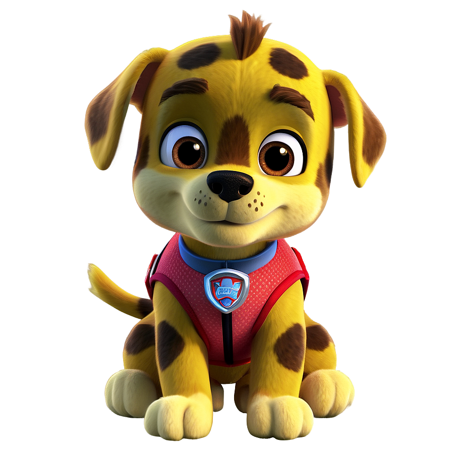 Rubble Paw Patrol PNG cpo6 PNG image with a transparent background, free high-resolution download