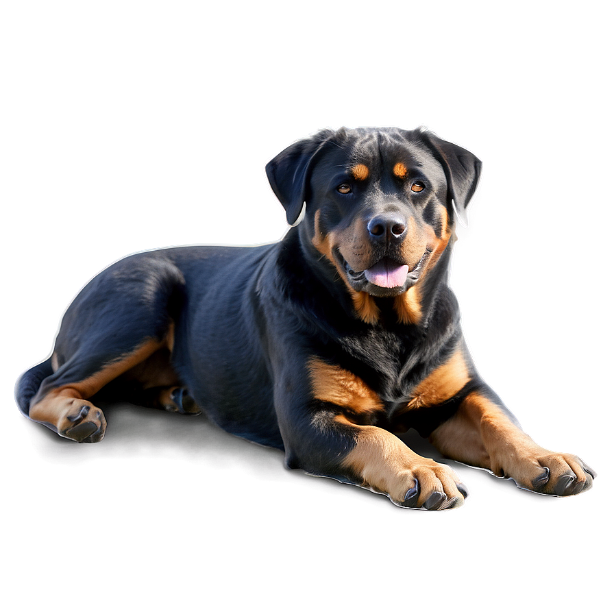 Rueful Rottweiler Png 06292024