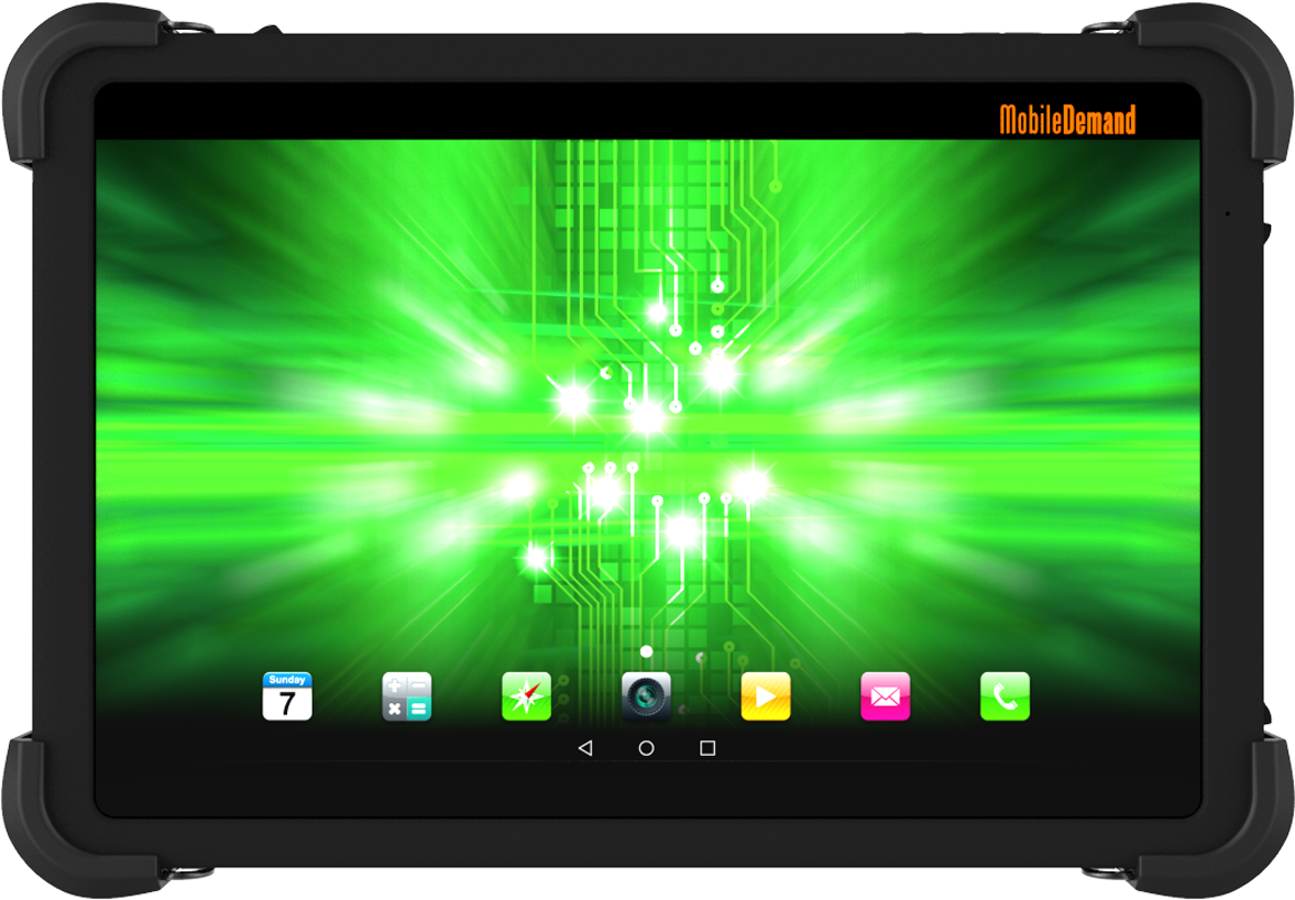 Rugged Android Tablet By Mobiledemand - Tablet Rugged 10 Android, HD Png Download PNG with transparent background