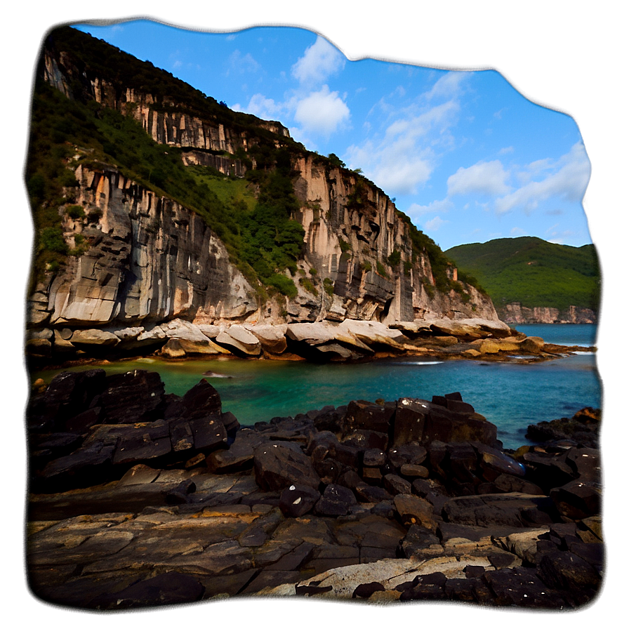 Rugged Coastal Rocks Landscape Png Jmo