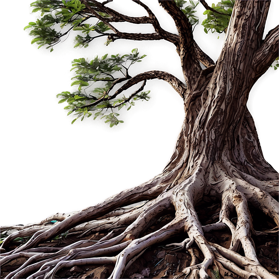 Rugged Tree Roots Texture Png 25