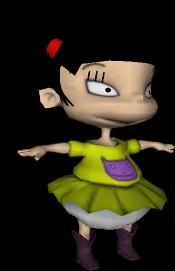 Rugrats Character Lil3 D Model