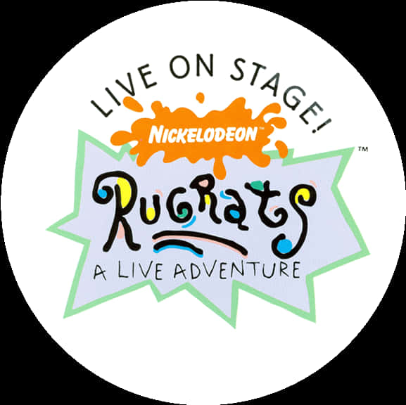 Rugrats Live Stage Adventure Logo