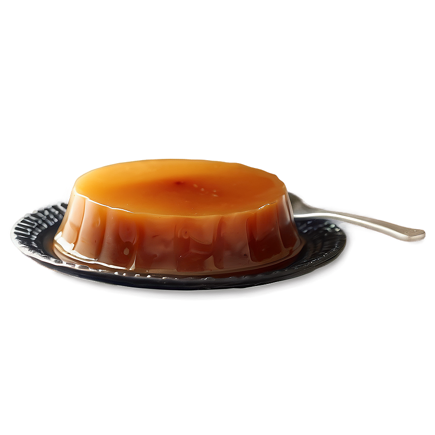 Rum-Flavored Flan Cooking Guide PNG 06132024 PNG with transparent background