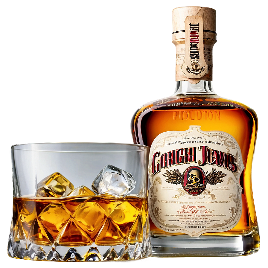 Rum On The Rocks Png Hph