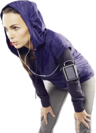 The Virtual Coach Cheers You Up To Keep You Motivated, - Run Girl Png PNG with transparent background
