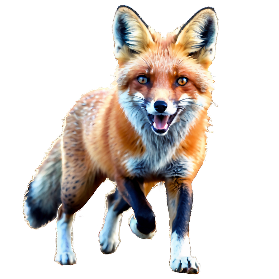 Running Fox Picture Png Rem19