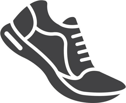 Track Shoe Top Running Shoes Clip Art Vector Graphics - Running Shoe Vector Png, Transparent Png PNG with transparent background