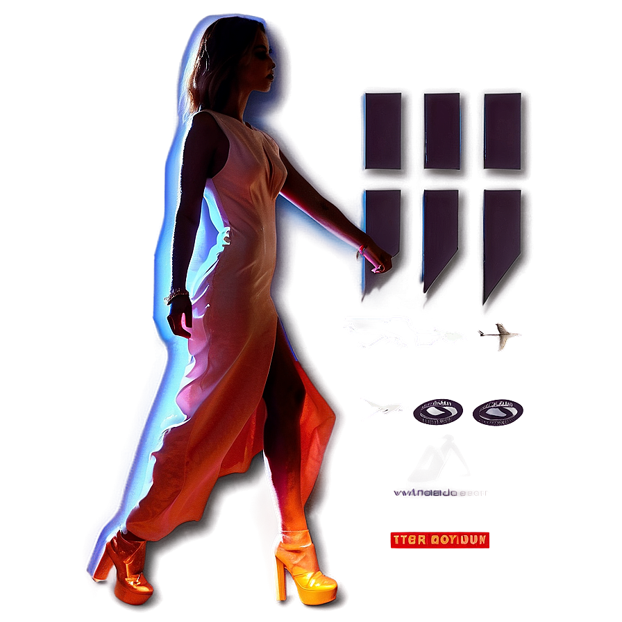 Runway Model Silhouette PNG eys80 PNG with transparent background