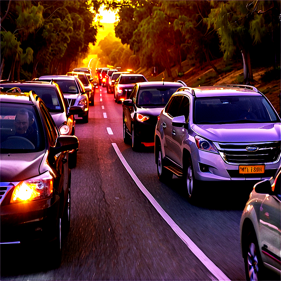 Rush Hour Driving Png 06112024