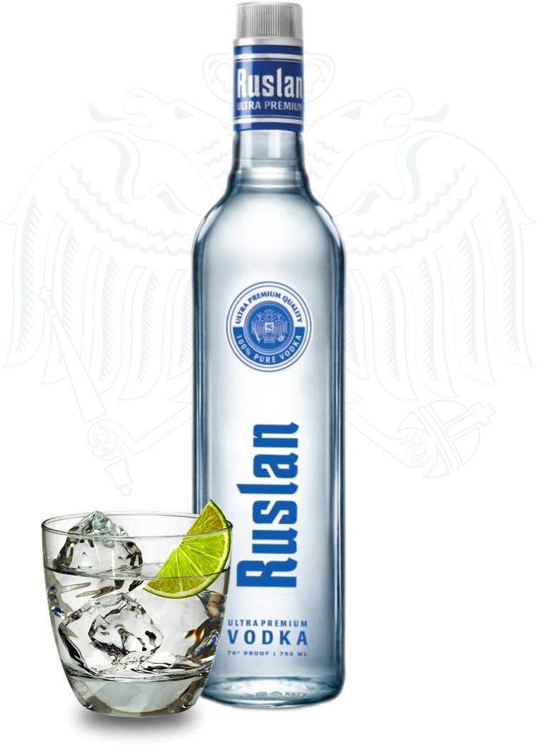 Ruslan Premium - Ruslan Ultra Premium Vodka, HD Png Download PNG with transparent background