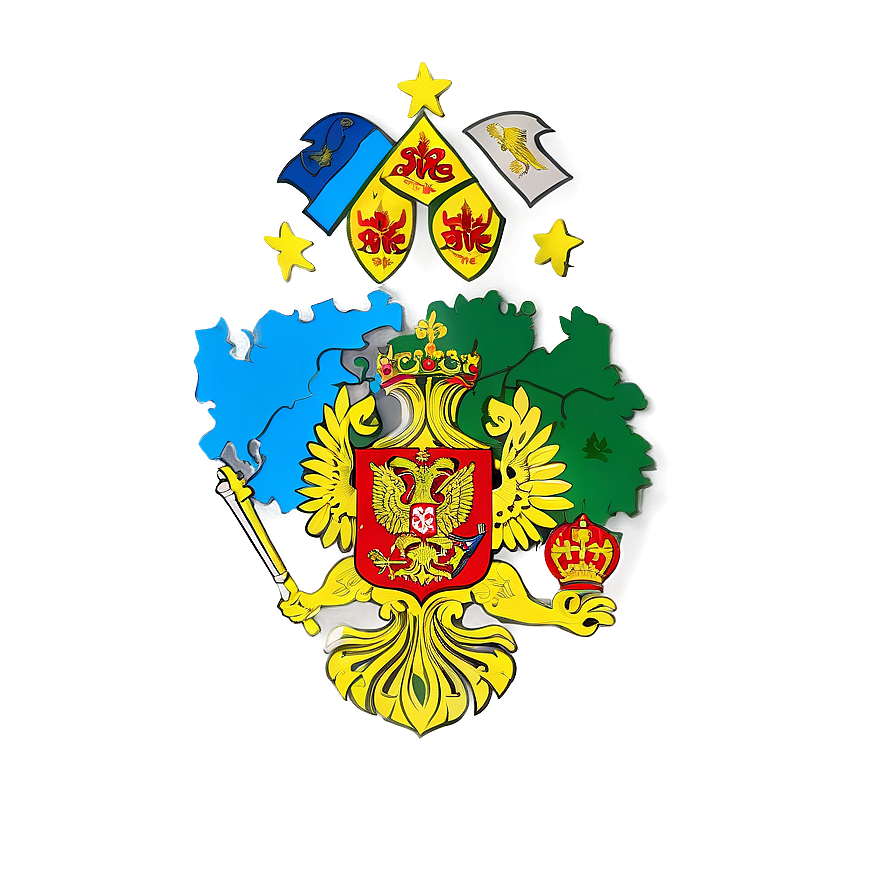 Russia Coat of Arms PNG odd PNG with transparent background