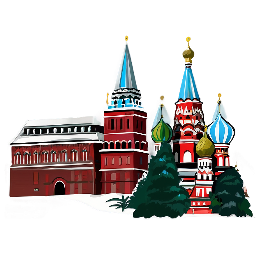 Russia Landmarks PNG wjj31 PNG with transparent background