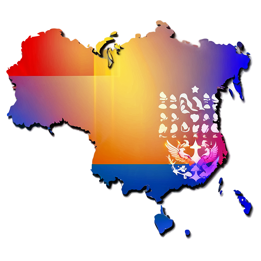 Russia Outline PNG bty PNG with transparent background