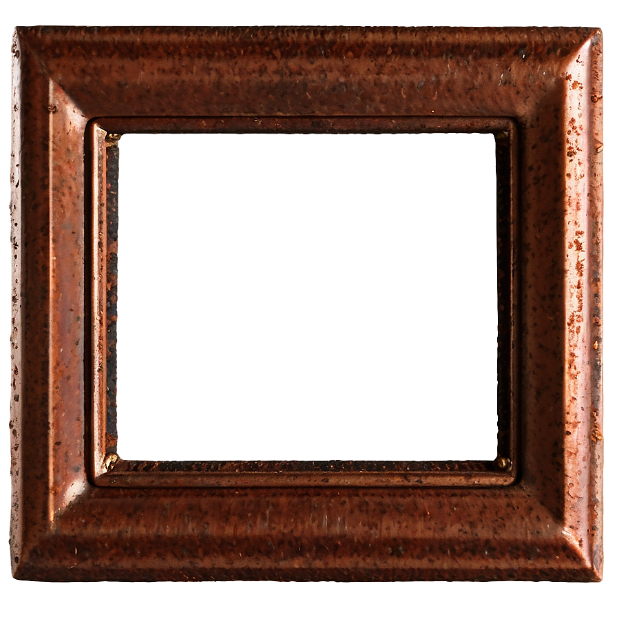 Rusted Metal Frame Png Xdq