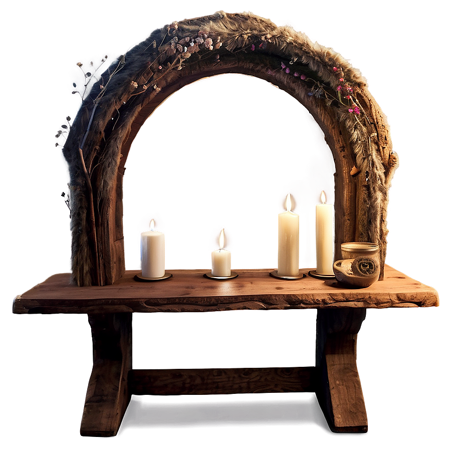 Rustic Altar Design Png Raa69