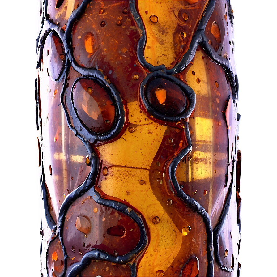 Rustic Amber Sculpture Png 06242024