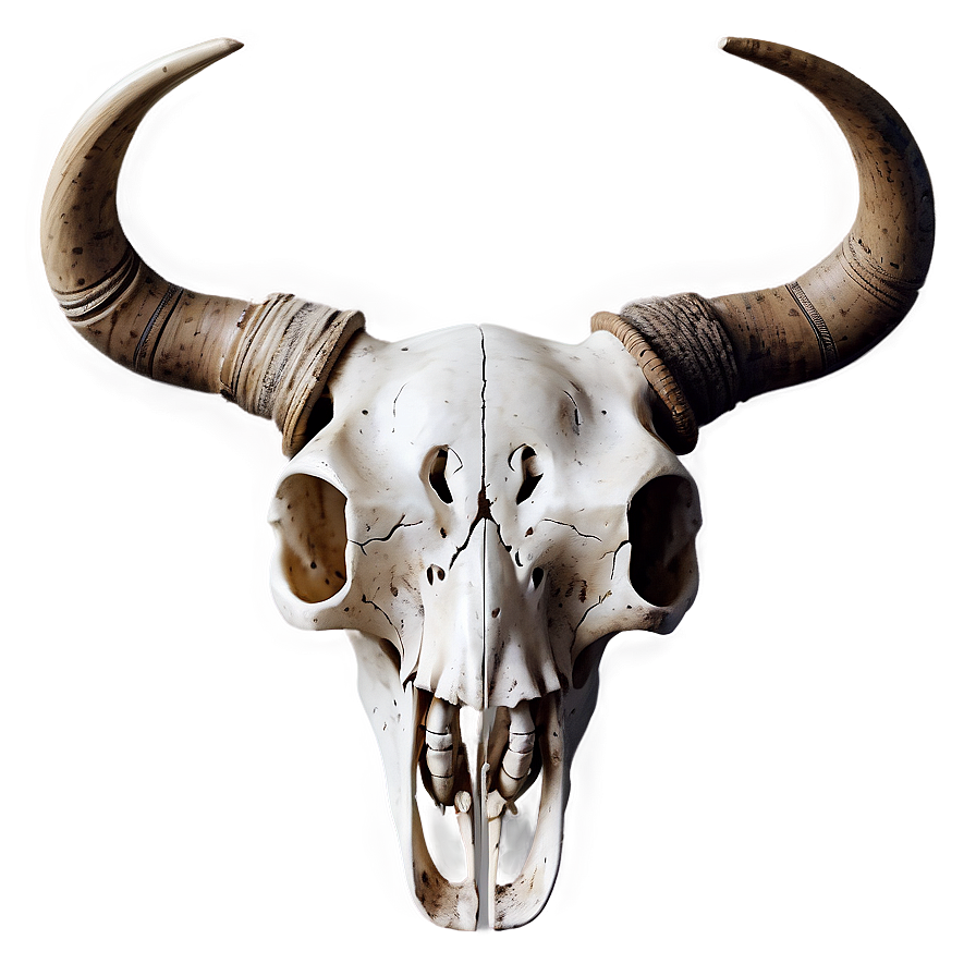 Rustic Animal Skull Decor Png Tfb