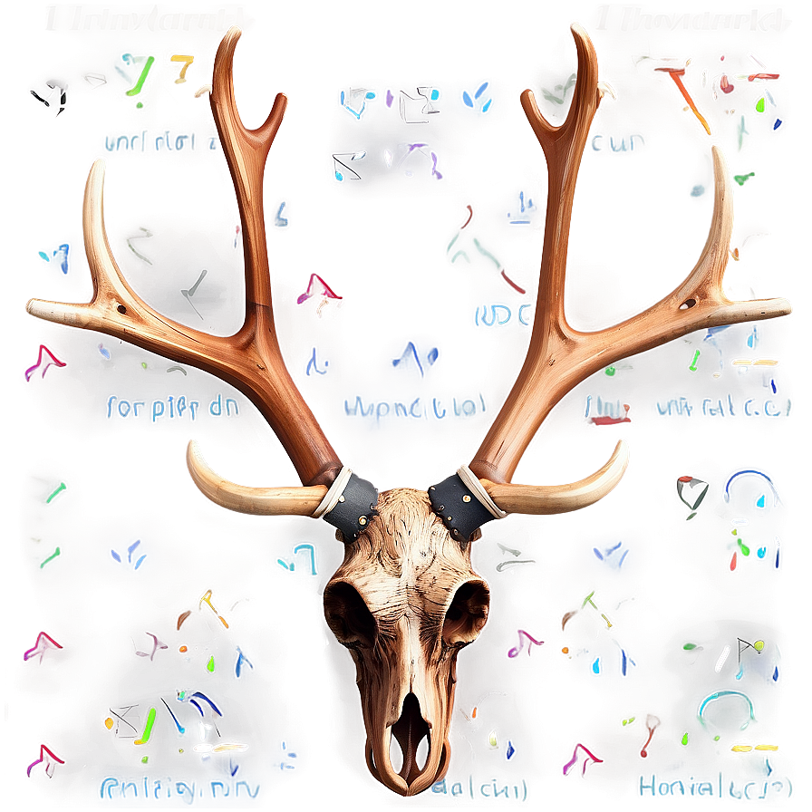 Rustic Antler Design Png 24