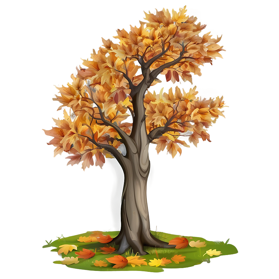 Rustic Autumn Tree Png 06122024