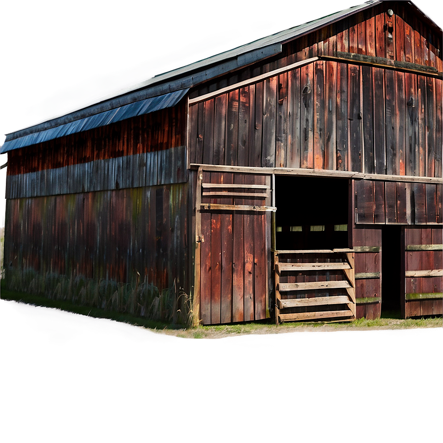 Rustic Barn Building Png 05242024