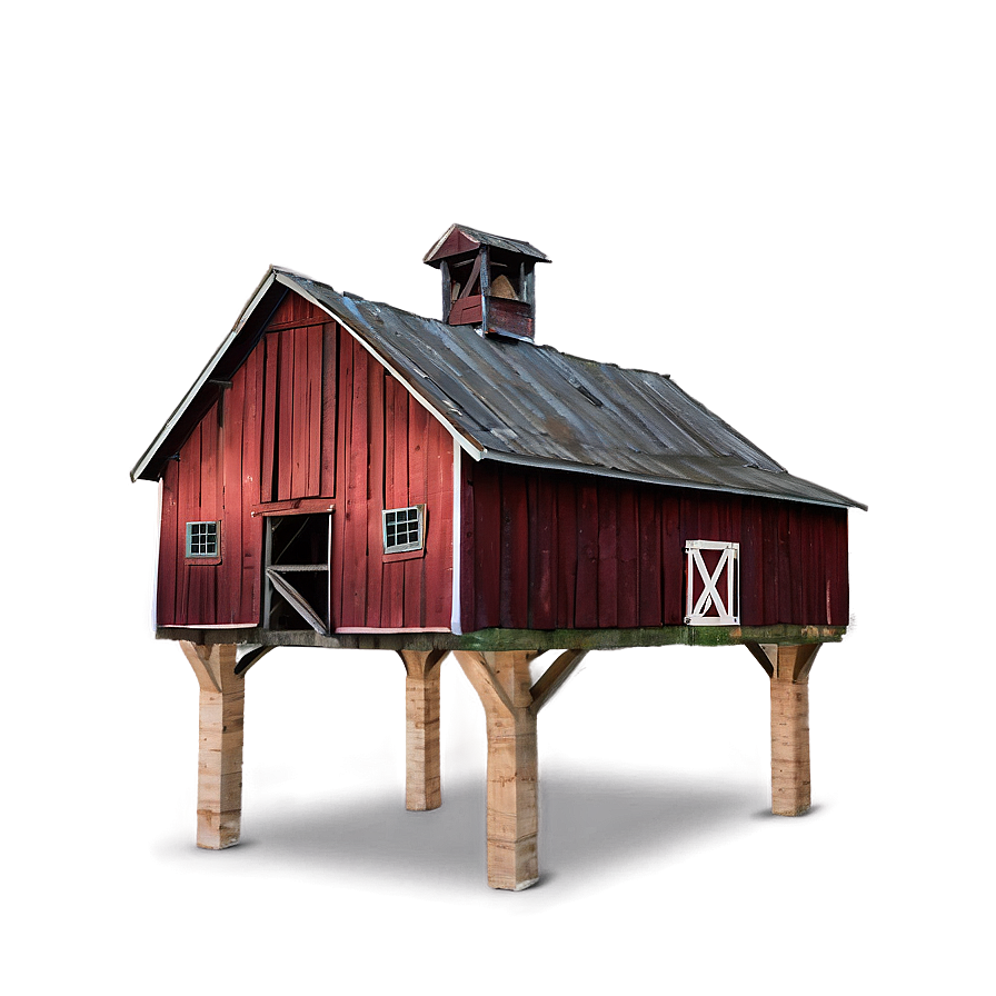 Rustic Barn Building PNG mbs PNG with transparent background