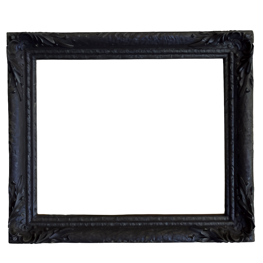 Rustic Black Frame Png Khc