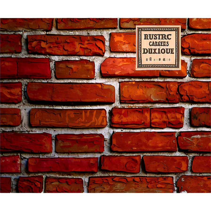 Rustic Brick Backdrop PNG ofk81 PNG with transparent background