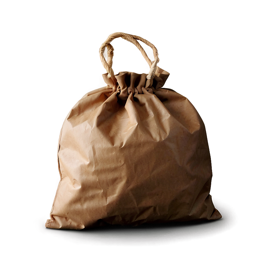 Rustic Brown Bag Png 52