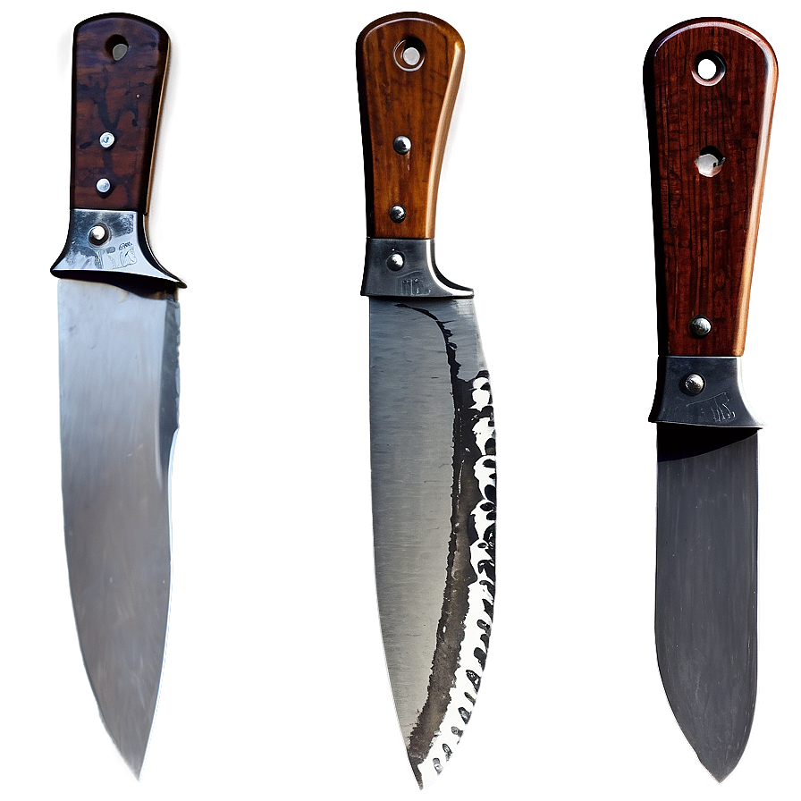 Rustic Butcher Knife Art Png Ilq