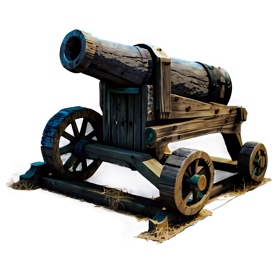 Rustic Cannon Png 05242024